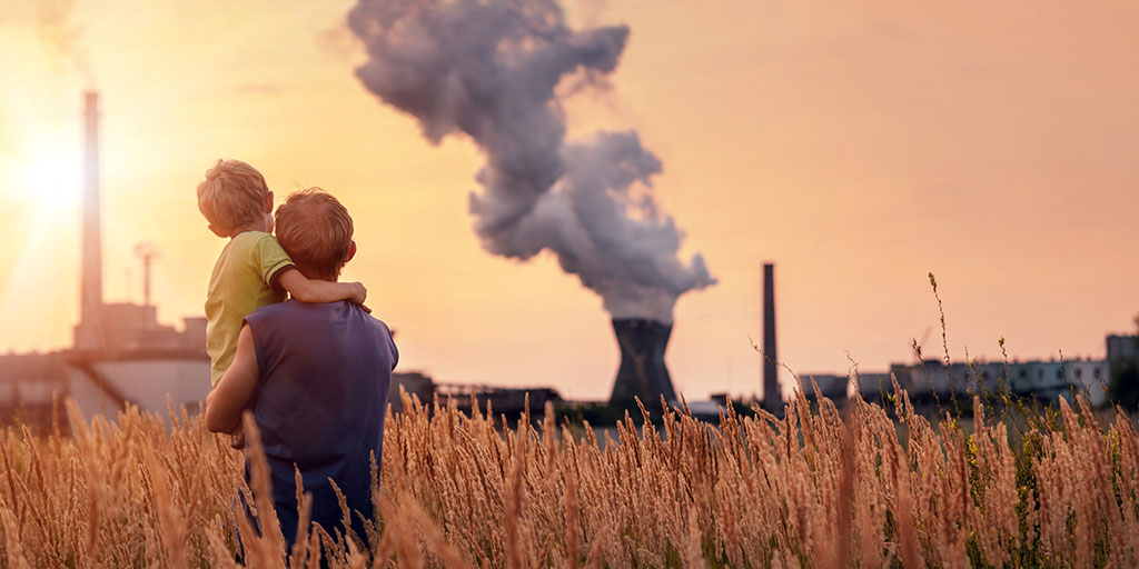 Health and ecological effects of air pollution